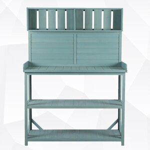 Arlmont Co Emmauel Fir Wood Potting Bench Wayfair